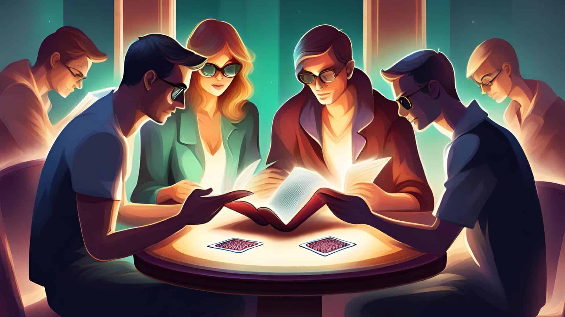 Types of people among gamblers and what books they like